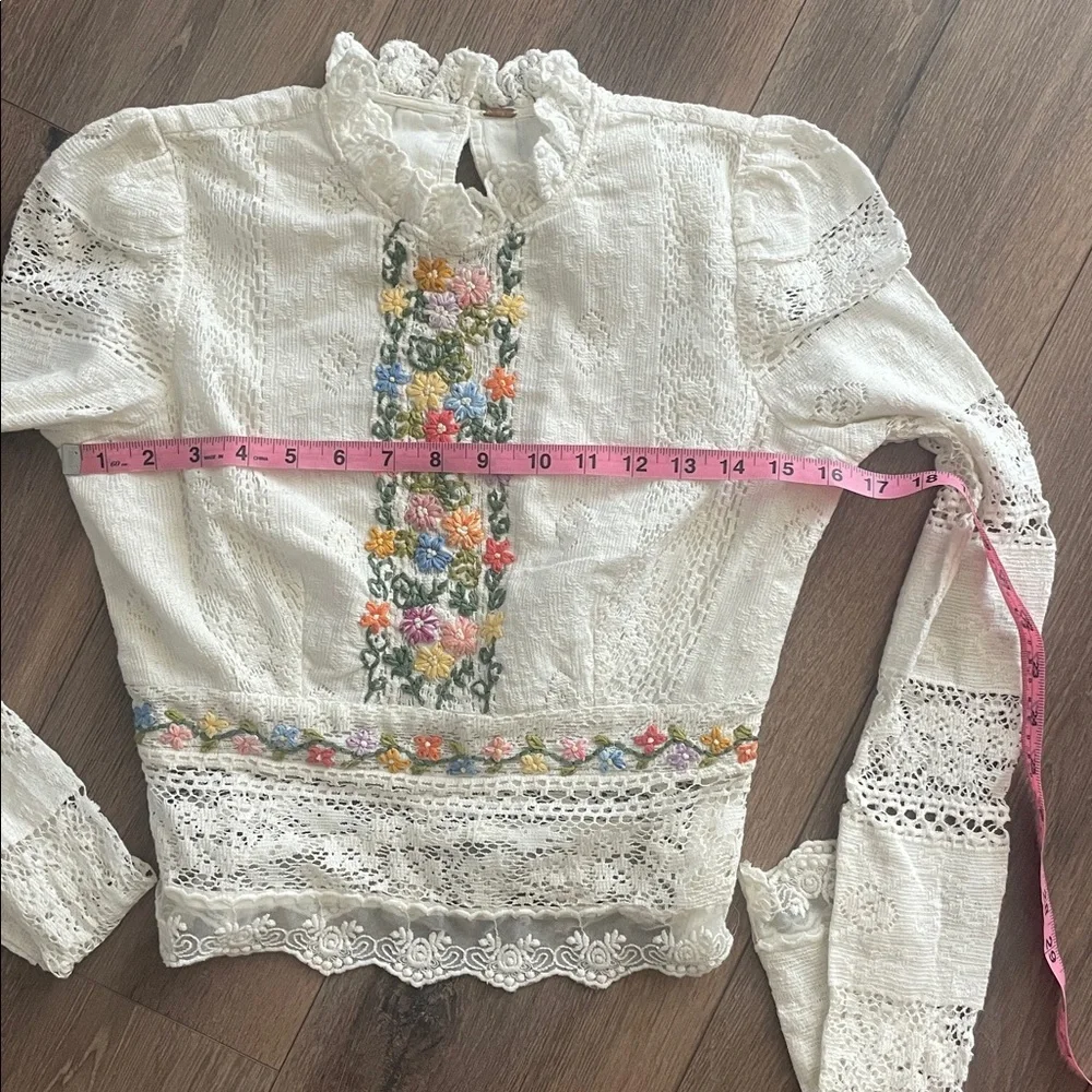 Free People Garden Grace Top